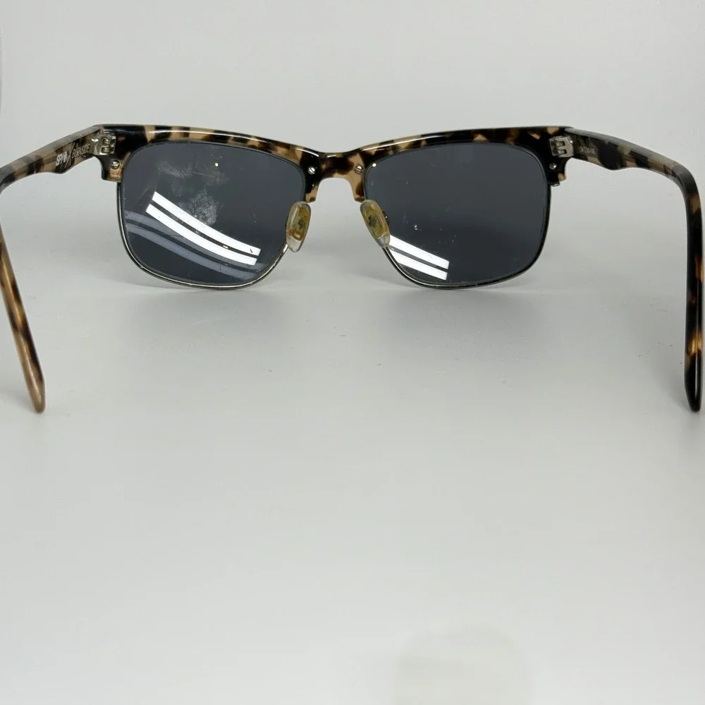 Spy Optic Burnside Sunglasses Tortoise Grey Lens 54-16-145‎ Square Mens 22143